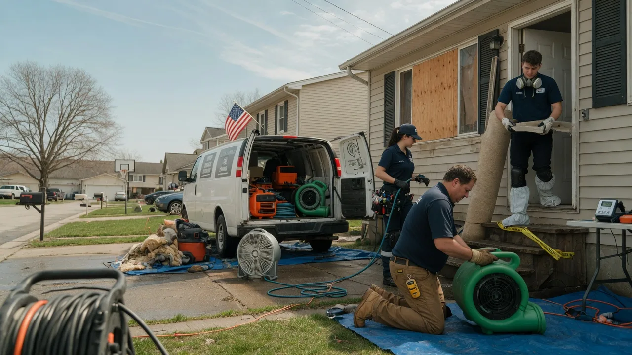 Water Damage Restoration in Byars, OK near me